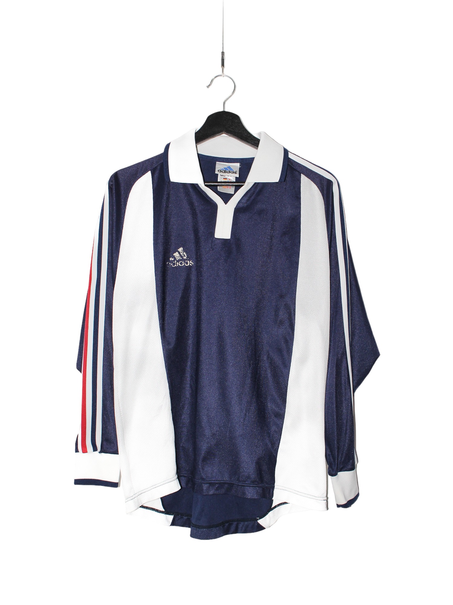Adidas 00&#039;s Sporty Polo-neck Shirt