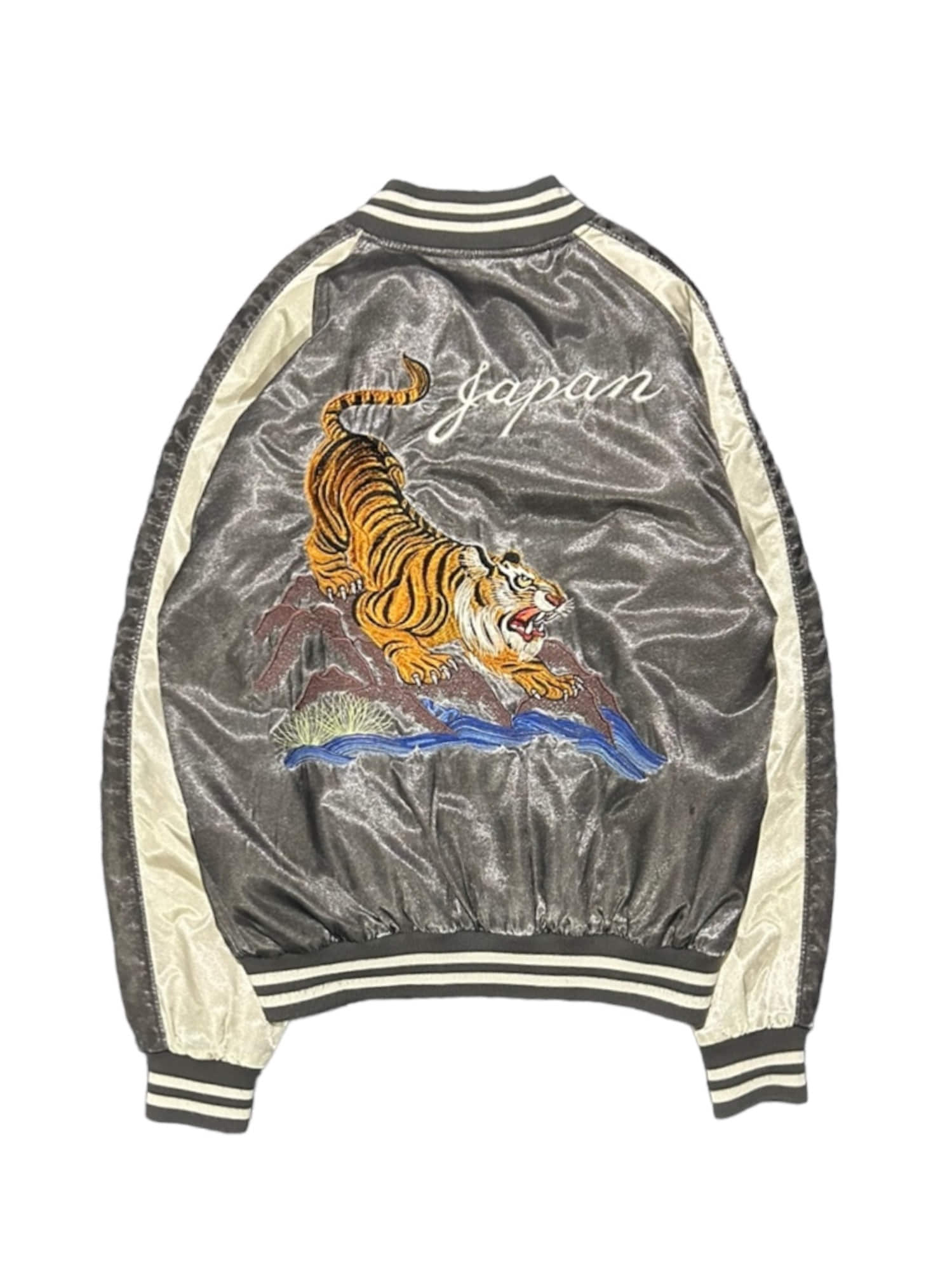 Hoshihime Gold Tiger Embroidery Sukajan LL