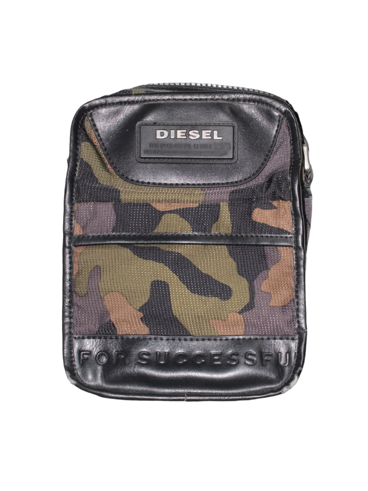 DIESEL Camourflage Pattern Cross Bag