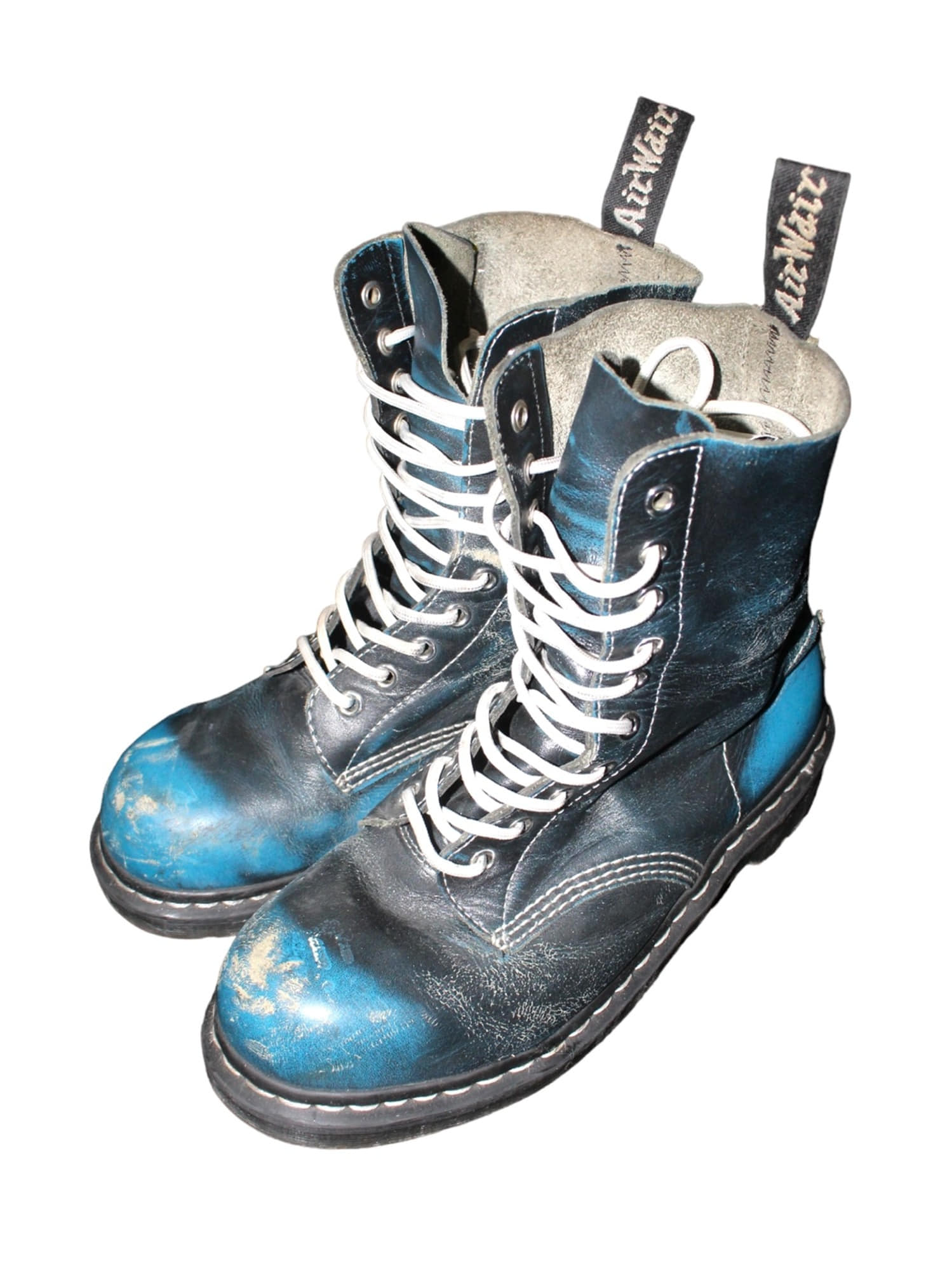 Dr. Martens 1919 Blue Rogue Steel-Toe 10 Eye Boots  US 8 UK 7 EU 41