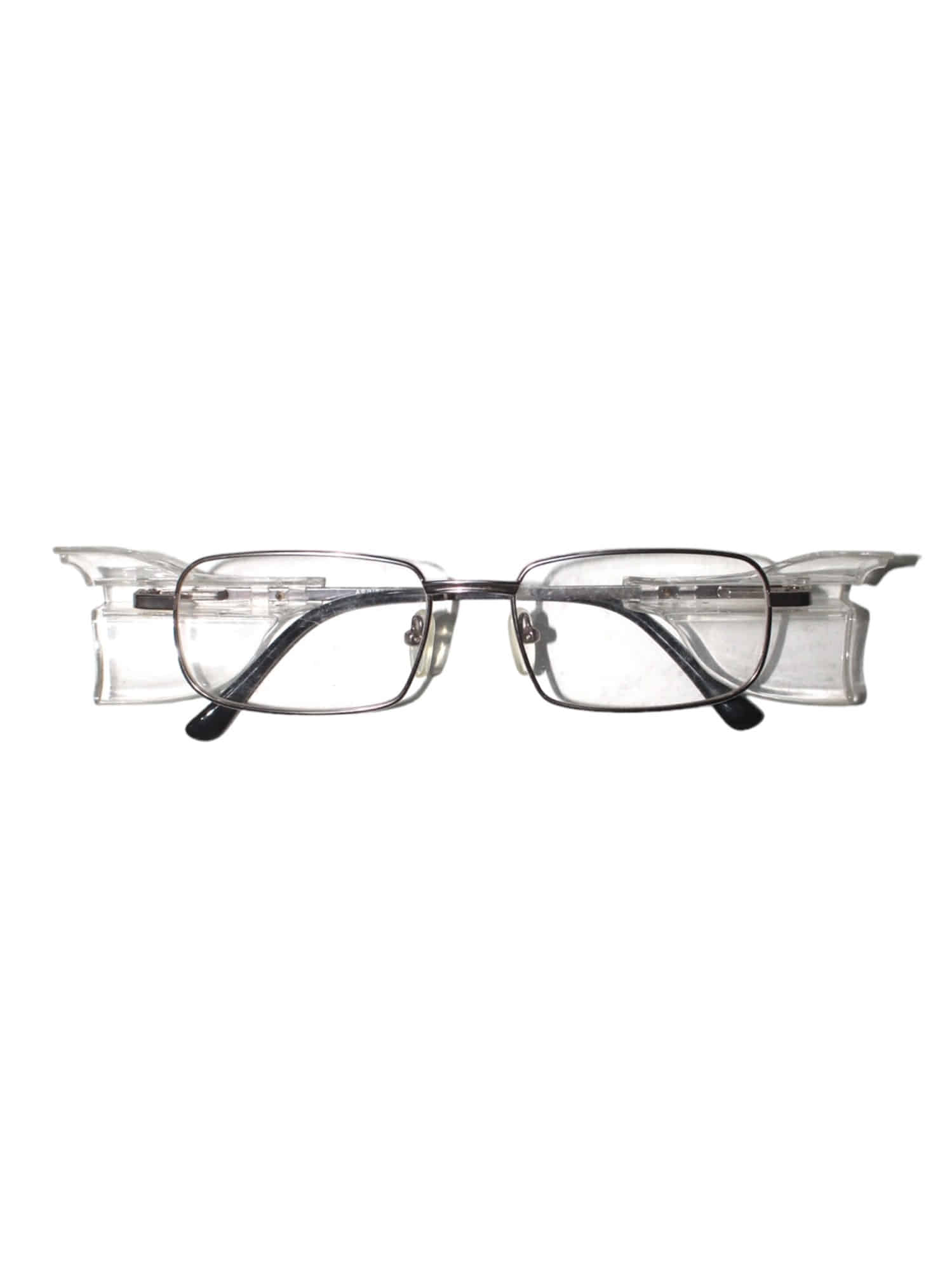 Metal Temple Riveted Side Shield Safety Glasses