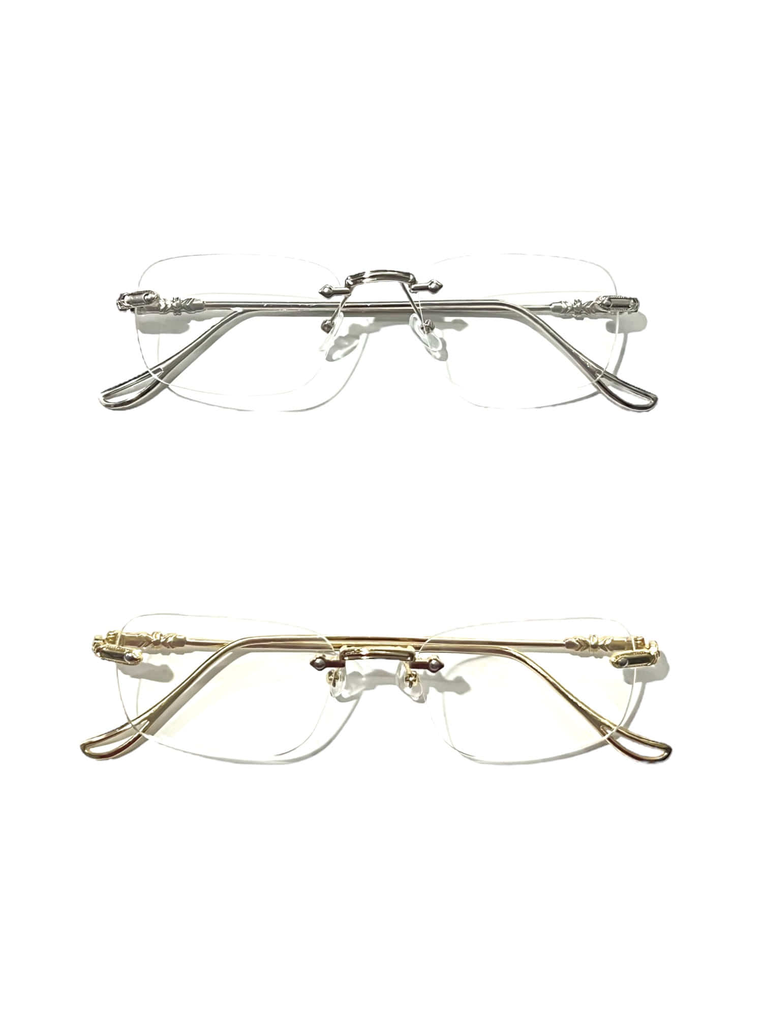 解放自由 Selected Rimless Glasses (Silver / Gold)