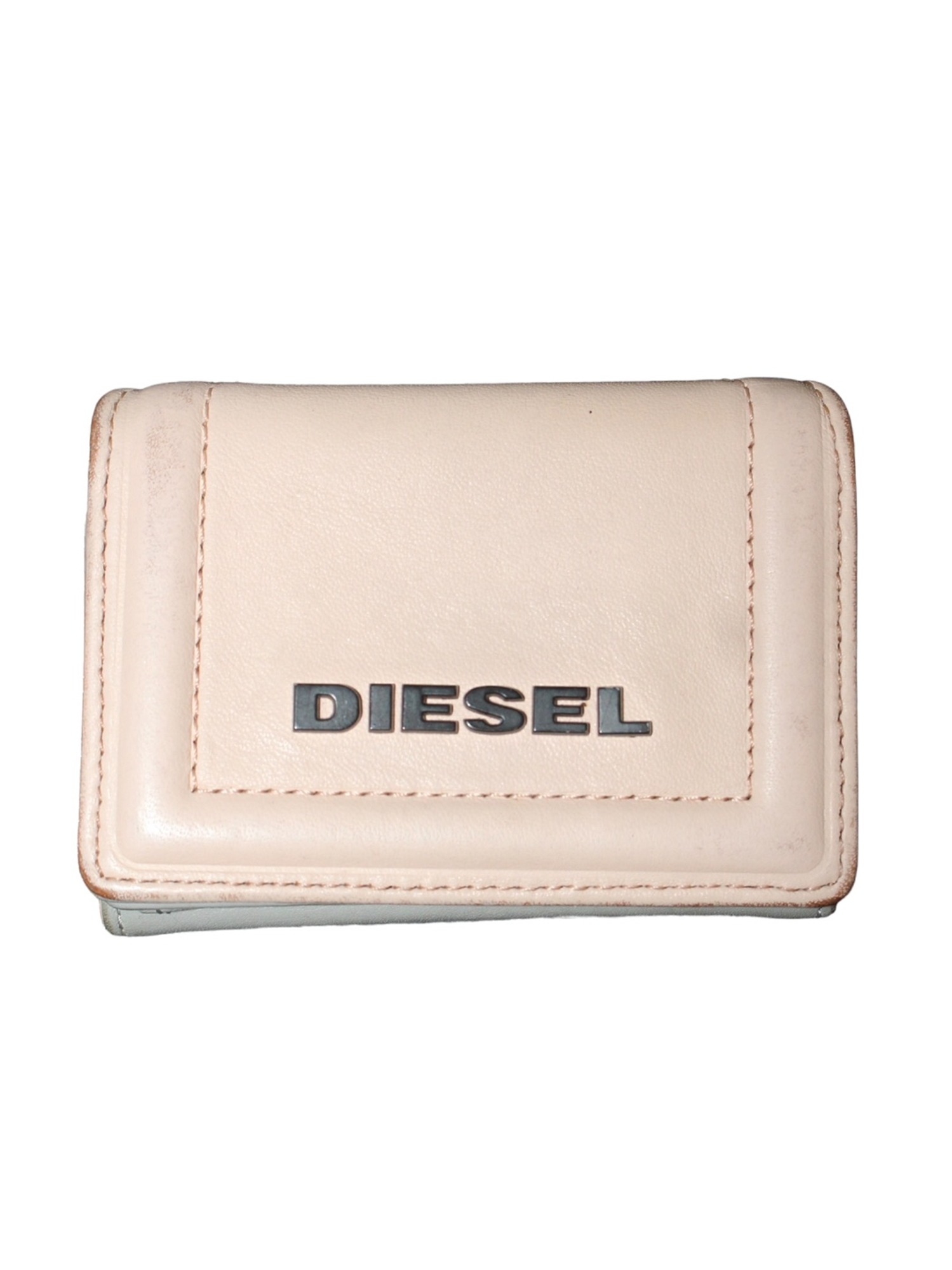 DIESEL Main Logo Pink Half  Wallet