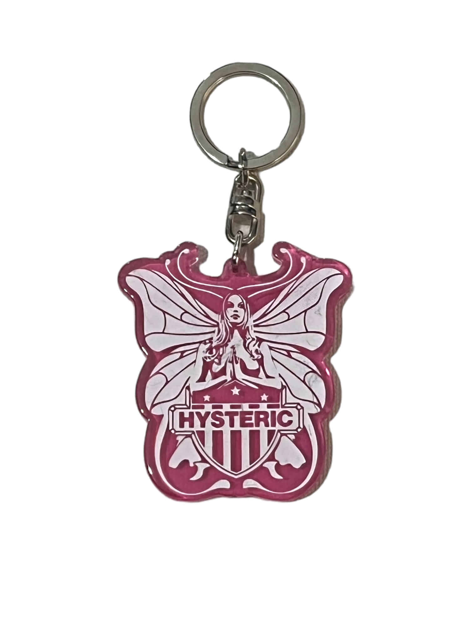 Hysteric Glamour Burtterfly Keyring(pink)