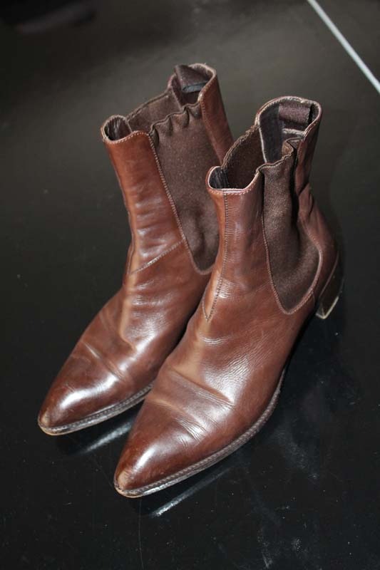 JIL SANDER Leather Chelsea Boots