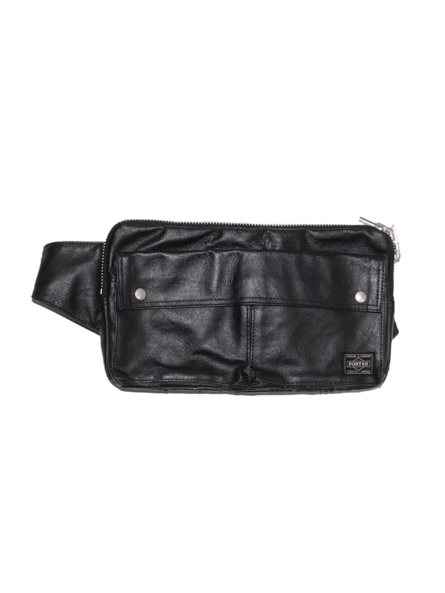 Yoshida Porter Leather One-way Waste Bag
