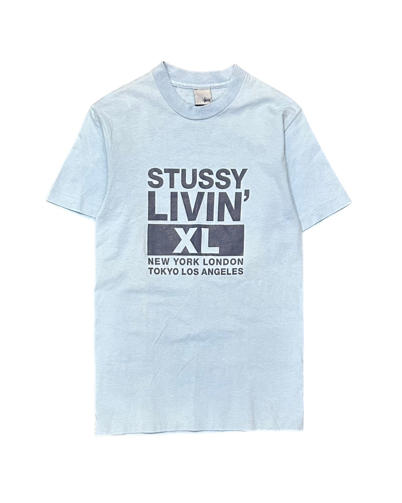 STUSSY Lettering Point Half T-S