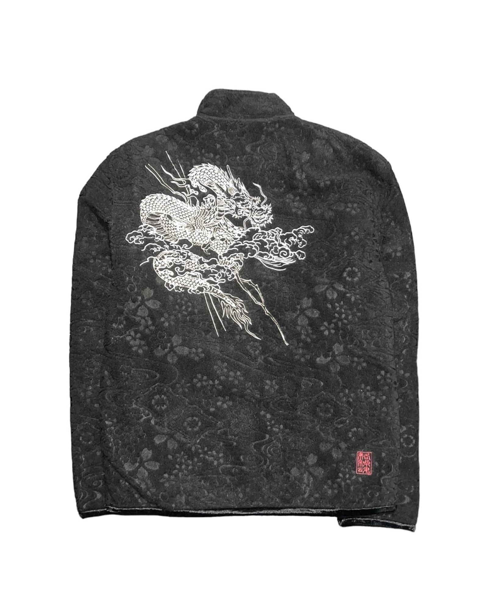 KARAKURI TAMASHII 絡繰魂 Silver Embroidery  Fleece Jacket