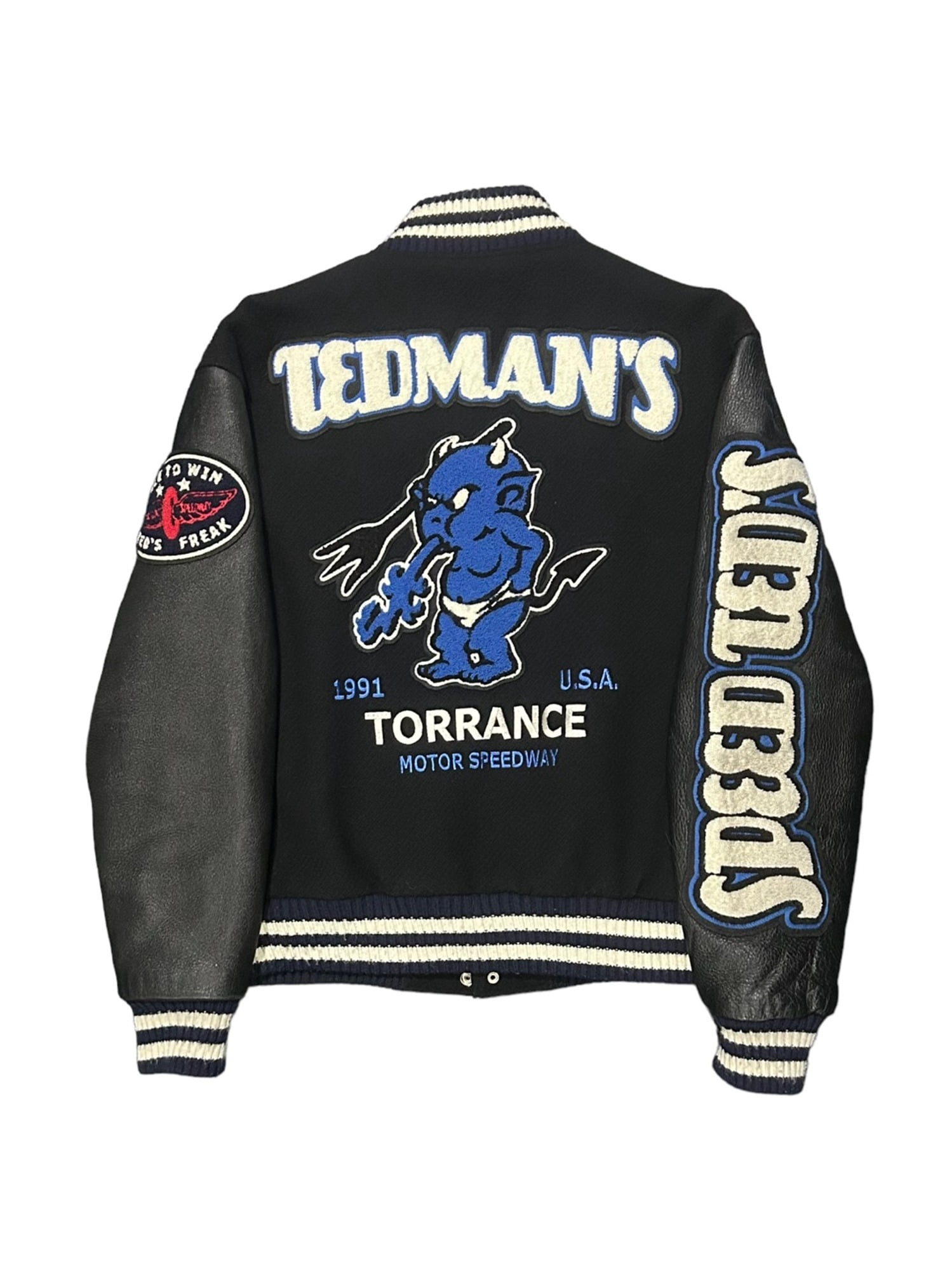 TED COMPANY 2010&#039;s Cowhide Embroidery Varsity Jacket [ Limited Edition 299/600 ]  42