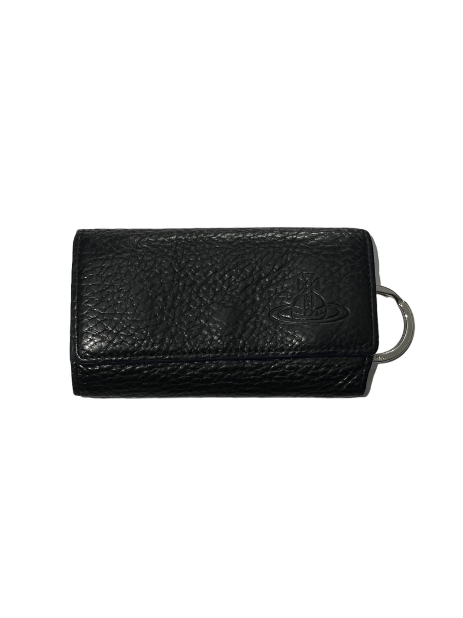 Vivienne Wsetwood Logo Leather Key Ring &amp; Case Wallet