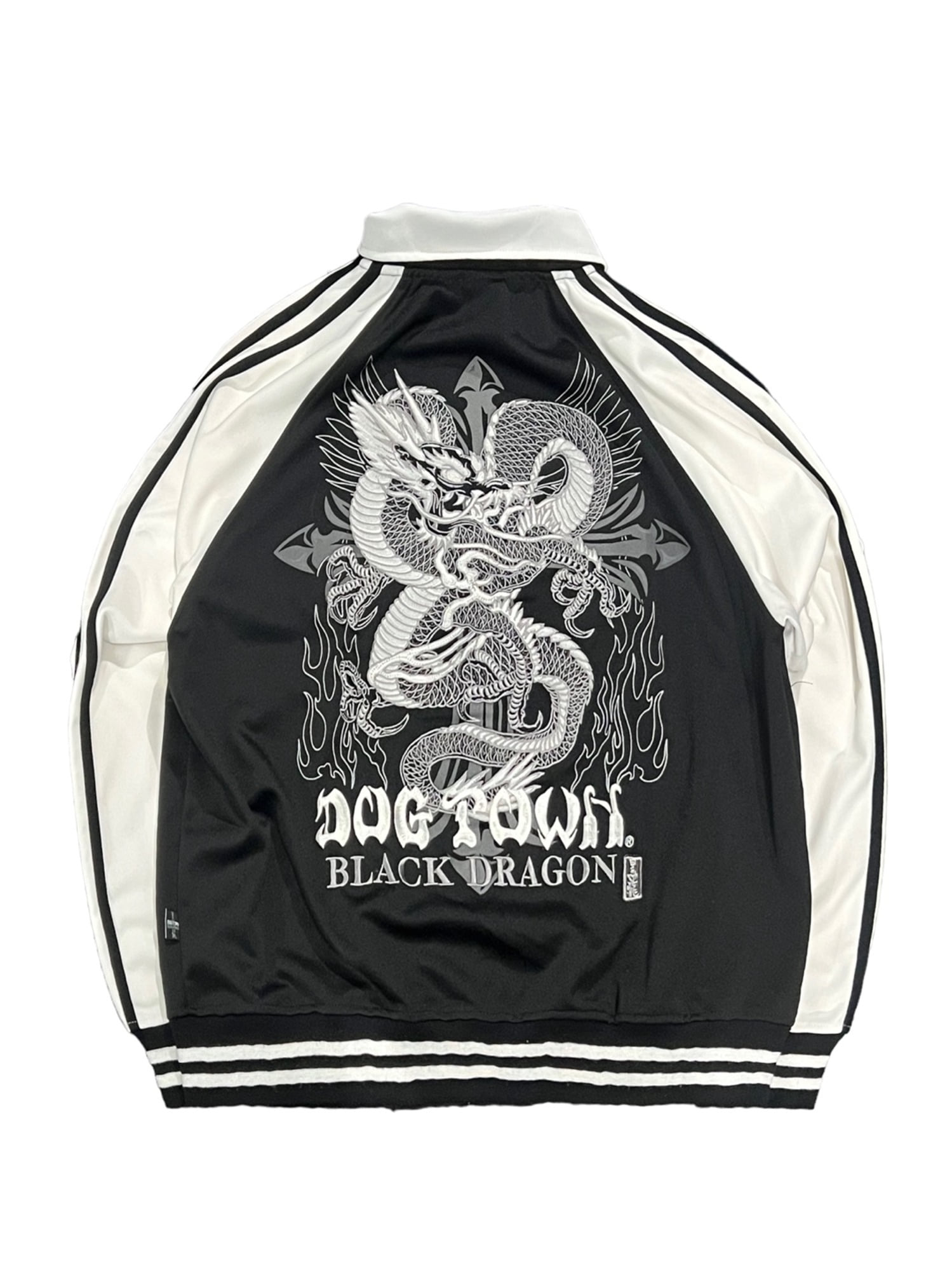 DOGTOWN Black Dragon Embroied Sukajan Jersey