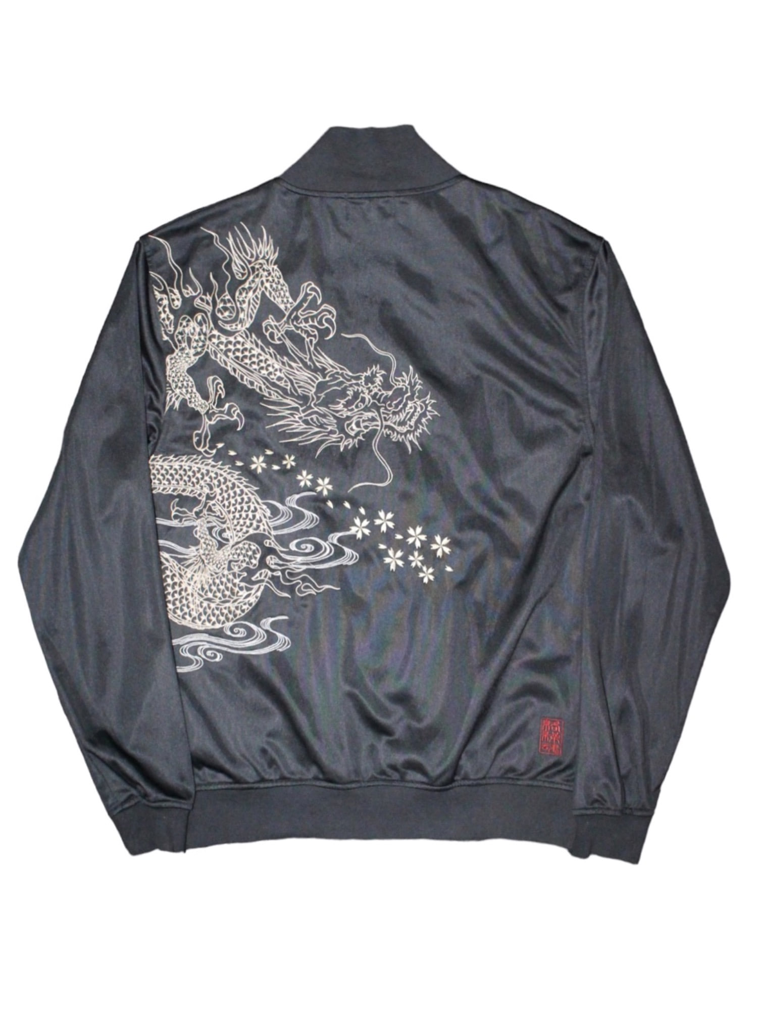 KARAKURI TAMASHII 絡繰魂 Orienatal Dragon Embroidery Jersey - XL