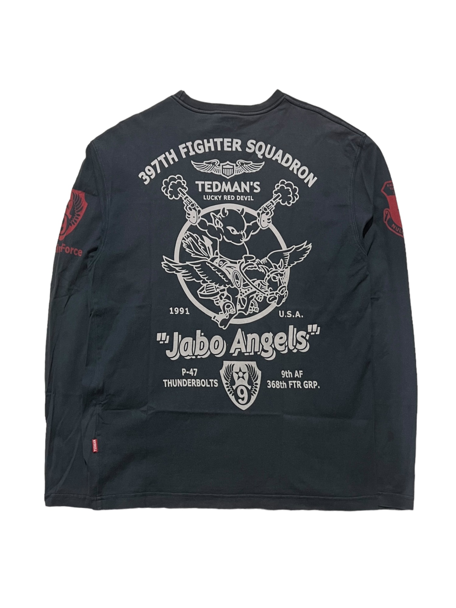 TED COMPANY Red Devil &quot;JABO ANGLES&quot; Long Sleeve